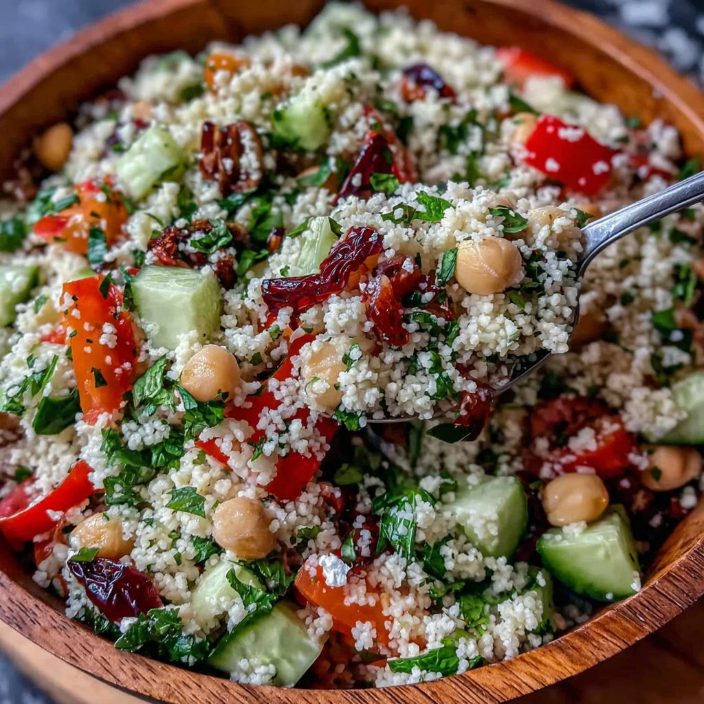 Lemon Herb Couscous Salad