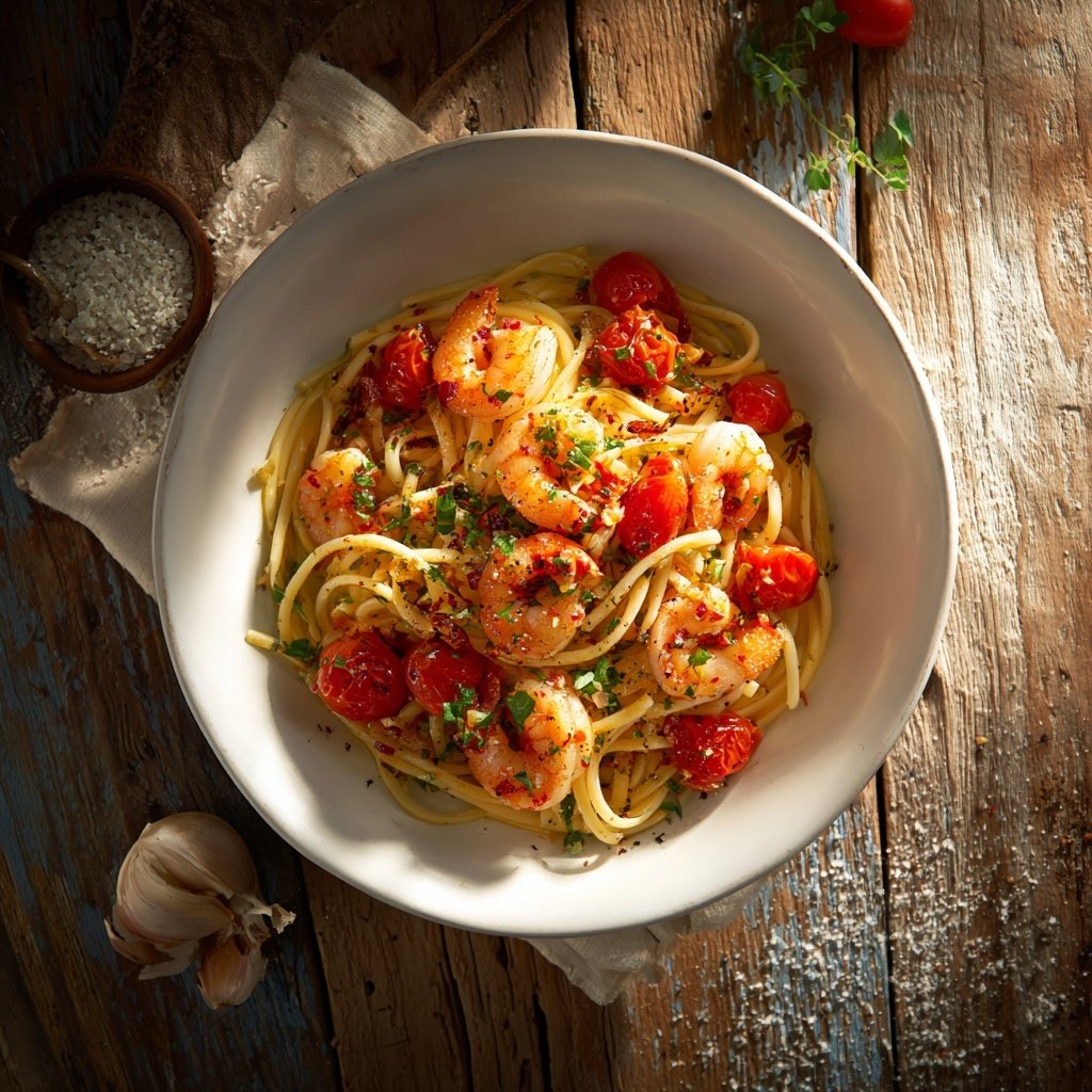 Gluten-Free Shrimp Pasta Delight