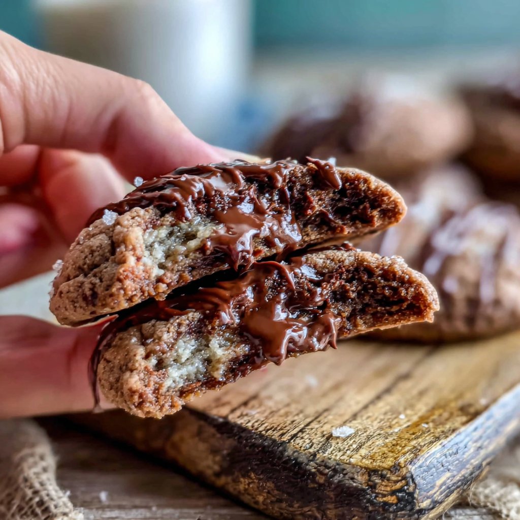 Fudge Swirl Brownie Cookies