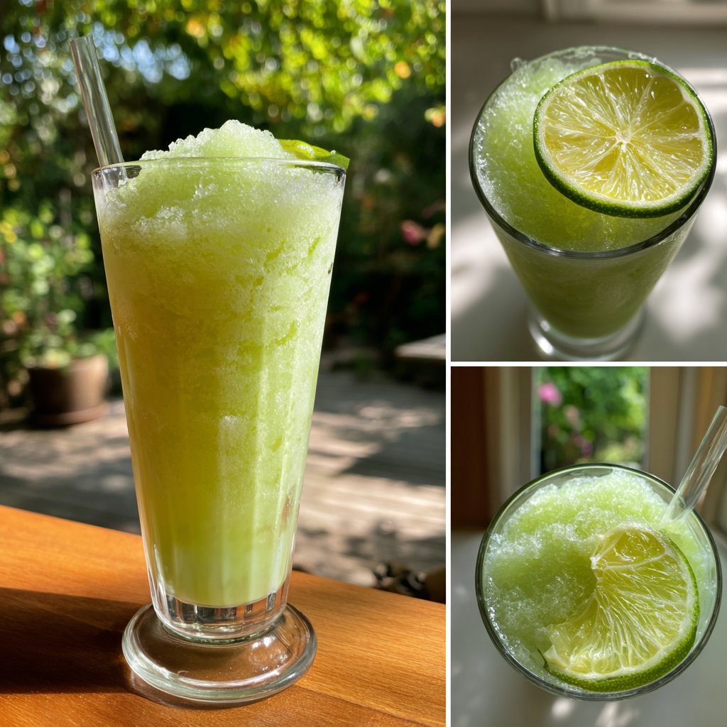 Lime Sherbet Float